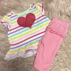 Love Ruffle Butt Set